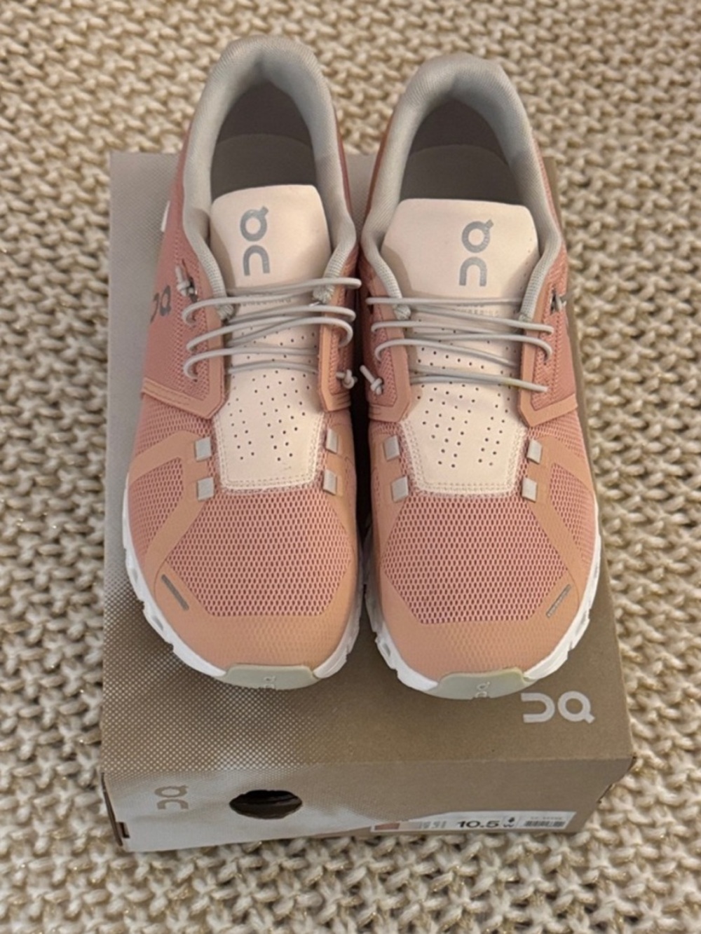 NWT, On Running Coral Athletic Shoes, 10.5
